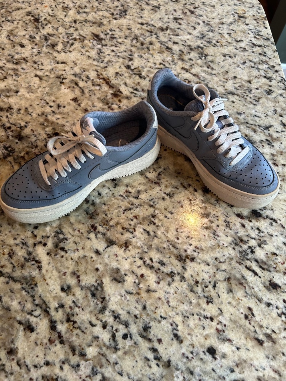 Nike Court Vision Alta / Ashen Slate Blue DM0113-400 Women's Sz 8.5